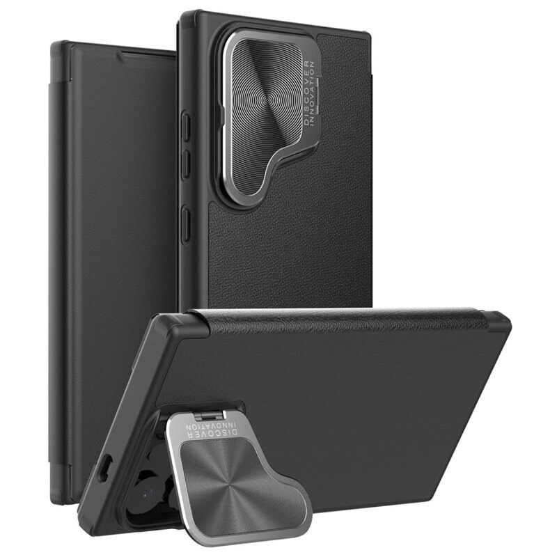 Nillkin Qin Prop Samsung Galaxy S24 Ultra svart
