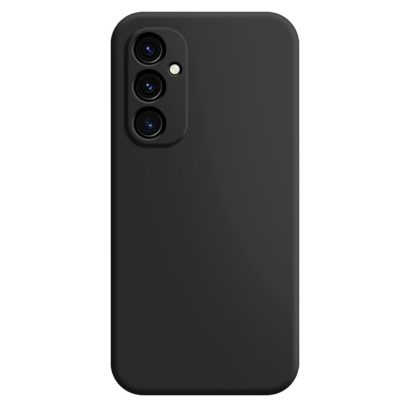 Stöttåligt Skal TPU Samsung Galaxy A35 Svart - Snyggt skal med skydd för linserna