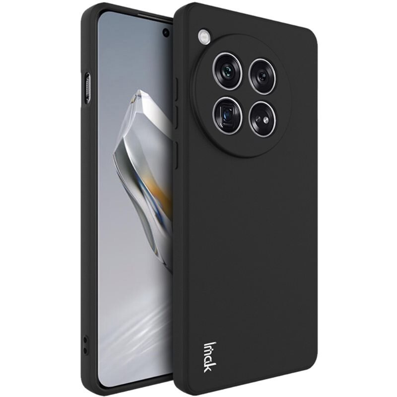 Imak Frosted TPU Case OnePlus 12 Black - Mobilskal