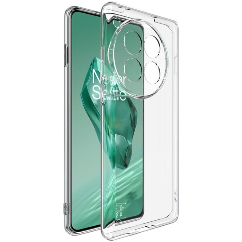 Imak TPU Case OnePlus 12 Genomskinlig - Snyggt mobilskal - Skyddar din mobil från skador och slitage