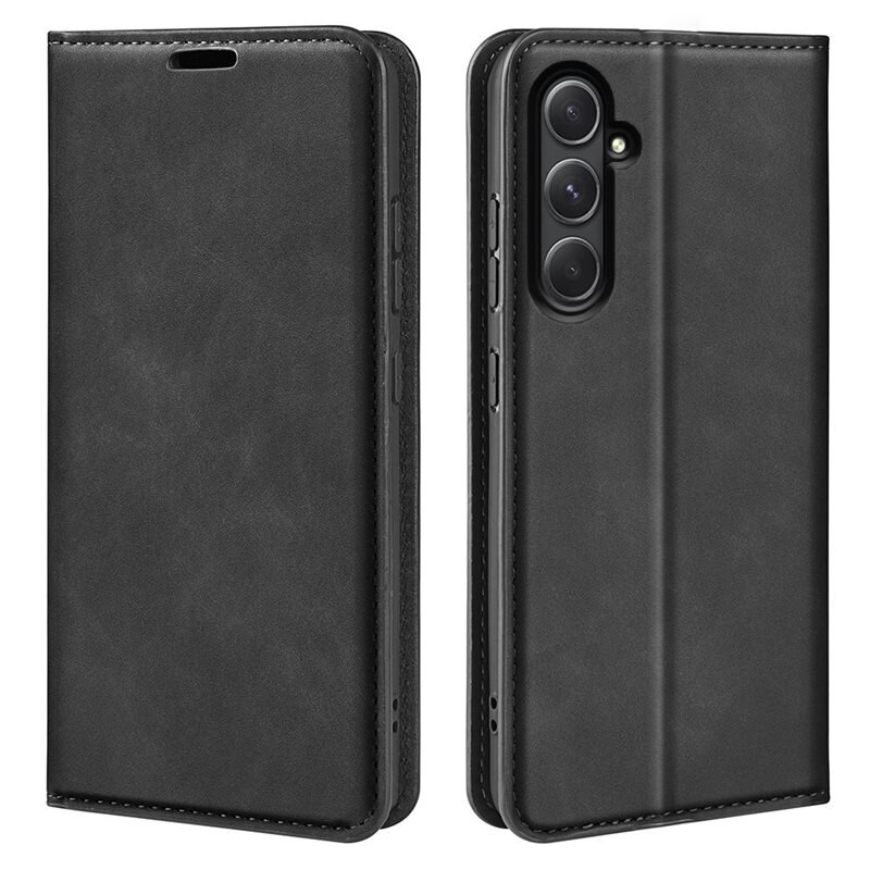 Samsung Galaxy A55 Slim Mobilfodral Svart - Plånboksfodral i slimmad design