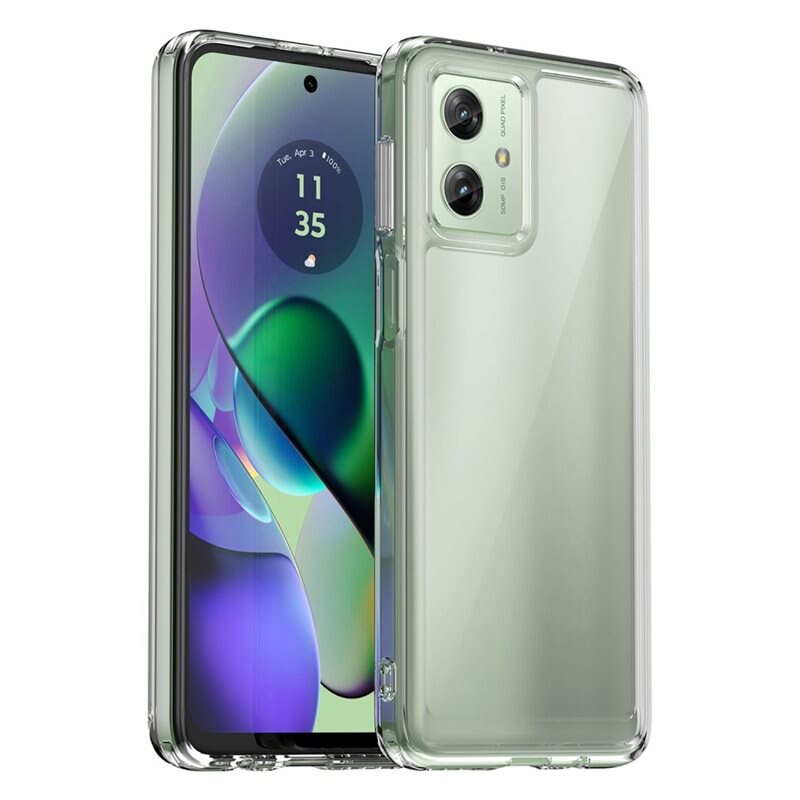 tectTech Crystal Hybrid Case Motorola Moto G54 transparent