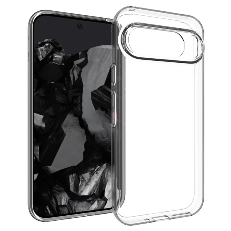 tectTech TPU Case Google Pixel 9 Pro XL Genomskinlig - Prisvärt mobilskal av hög kvalitet