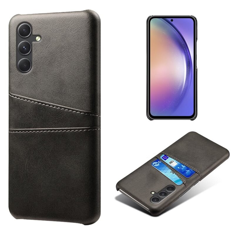 tectTech Card Slots Case Samsung Galaxy A55 Svart - Mobilskal med korthållare