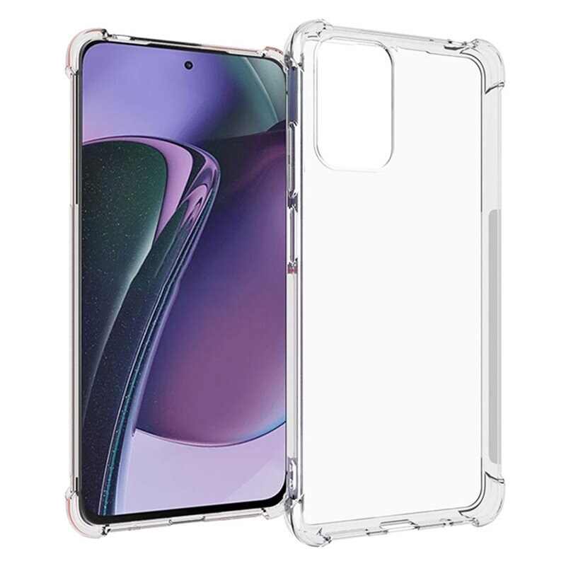 tectTech TPU Case Extra Motorola Moto E14 Clear - Mobilskal med tåligt kantskydd