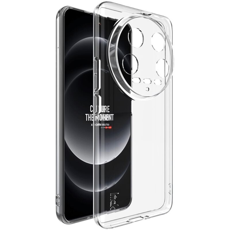 Imak TPU Case Xiaomi 14 Ultra Genomskinlig - Snyggt mobilskal - Skyddar din mobil från skador och slitage