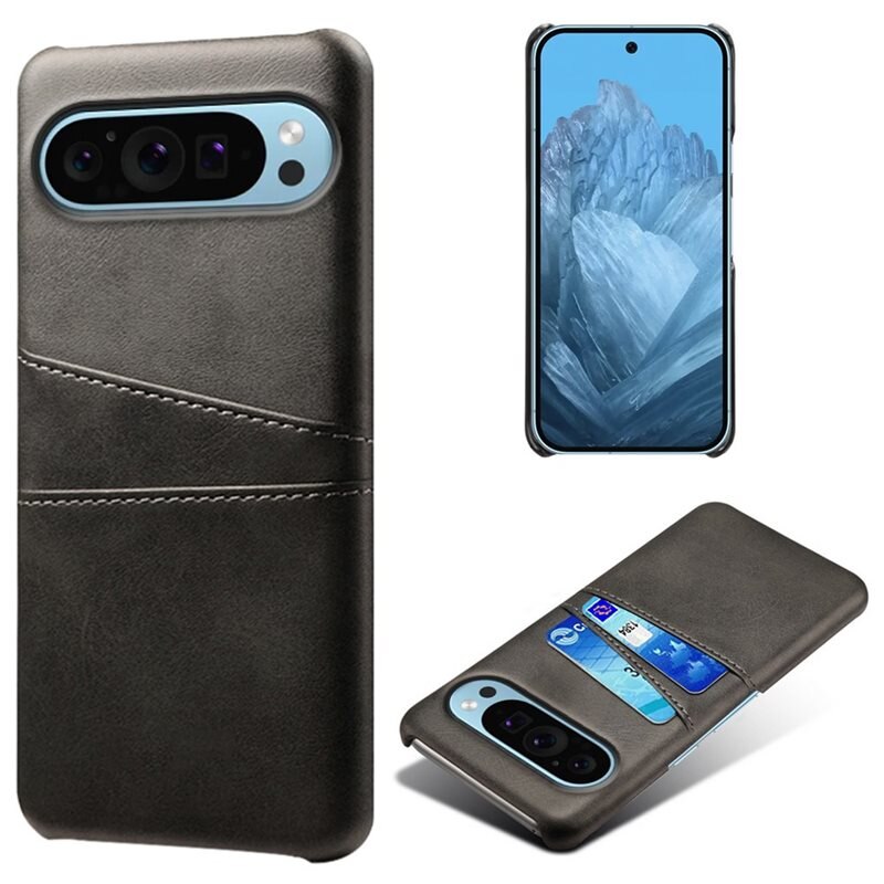 tectTech Card Slots Case Google Pixel 9 Pro Svart - Mobilskal med korthållare