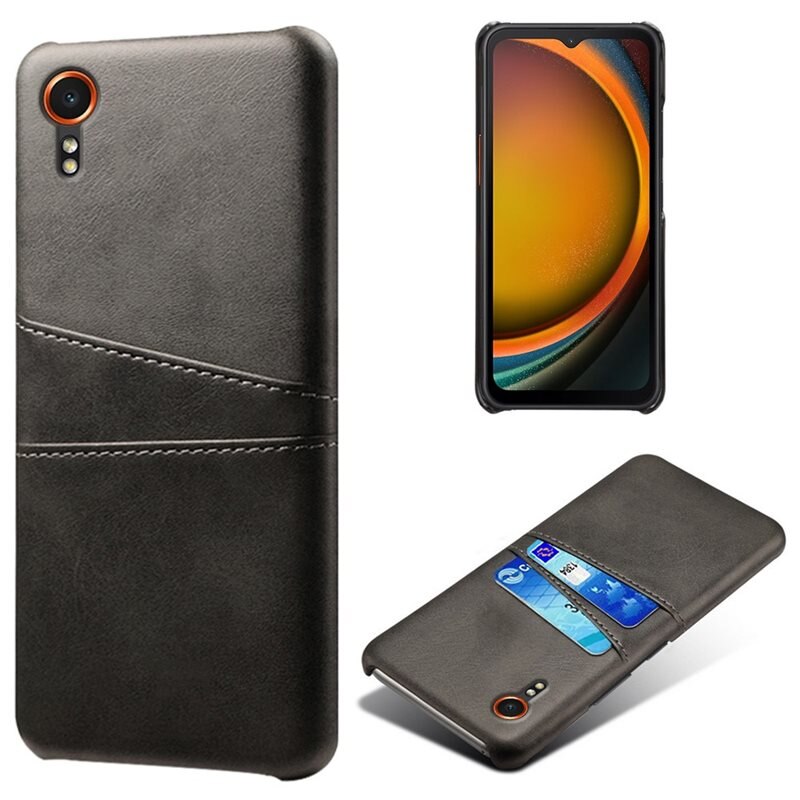 tectTech Card Slots Case Samsung Galaxy Xcover 7 Svart - Mobilskal med korthållare