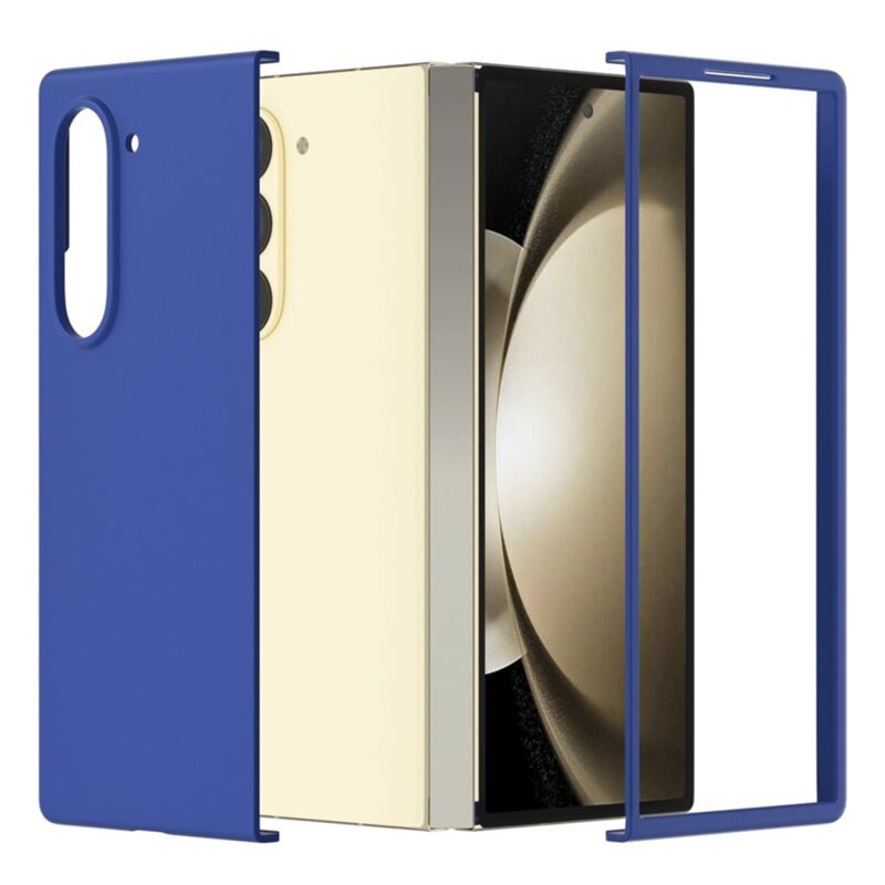 Hårdskal Gummerat Samsung Galaxy Z Fold 6 blå