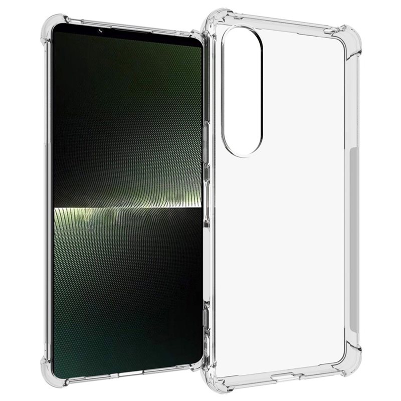 tectTech TPU Case Extra Sony Xperia 1 VI Clear - Mobilskal med tåligt kantskydd