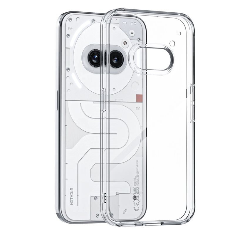 tectTech TPU Case Nothing Phone 2a Genomskinlig - Prisvärt mobilskal av hög kvalitet