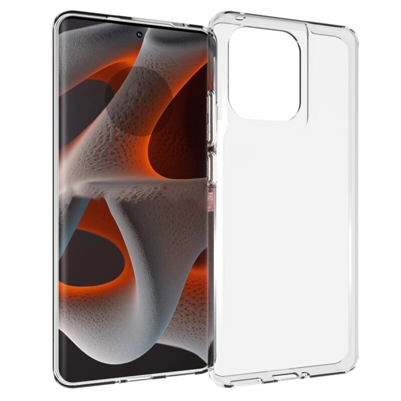 tectTech TPU Case Motorola Edge 50 Genomskinlig - Prisvärt mobilskal av hög kvalitet