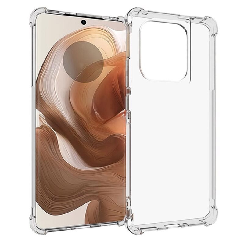 tectTech TPU Case Extra Motorola Edge 50 Ultra Clear - Mobilskal med tåligt kantskydd