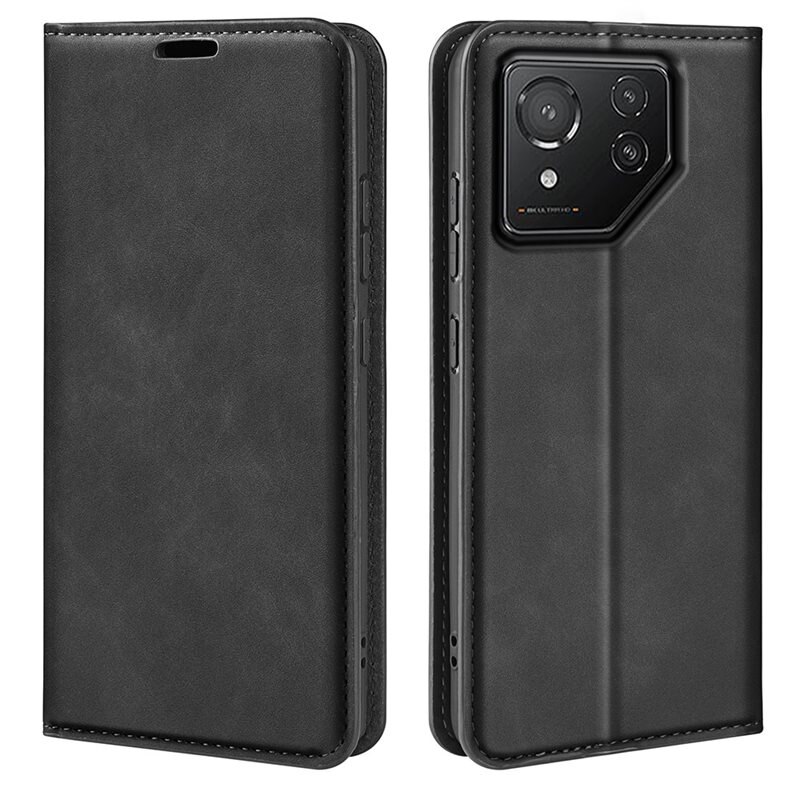 Asus ROG Phone 8 Pro Slim Mobilfodral Svart - Plånboksfodral i slimmad design