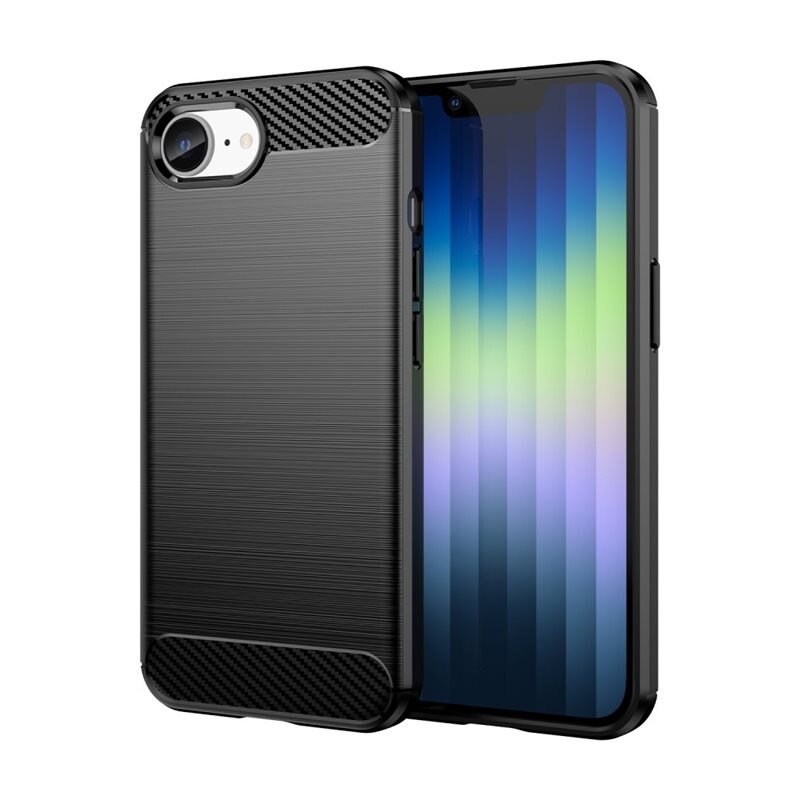 tectTech iPhone 16e Skal TPU Brushed Svart - Mobilskal i snygg design