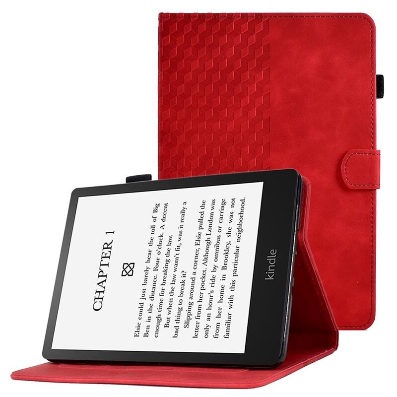 Fodral Kortfack Amazon Kindle Paperwhite Signature Edition (2023) röd - Skyddande skal