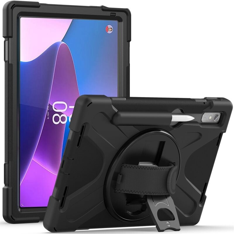 Stöttåligt Hybridskal Lenovo Tab P11 Pro (2nd gen) svart - Skyddande fodral