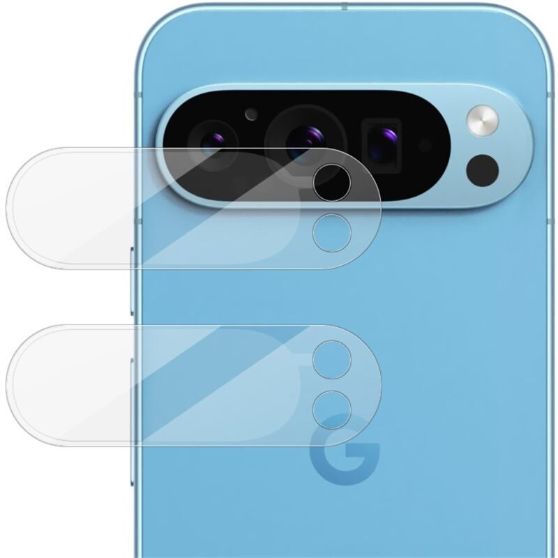 Imak 2-pack Härdat Glas Kameraskydd Google Pixel 9 Pro transparent