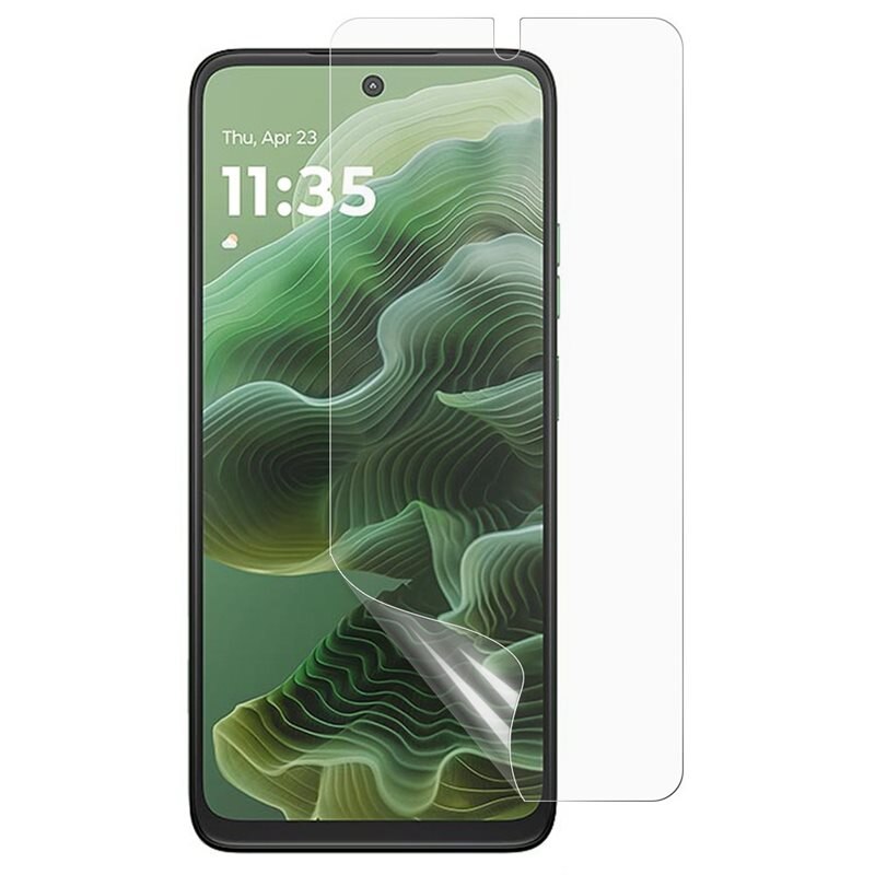 Skärmskydd Motorola Moto G35 - Smidigt skärmskydd - Undvik repor och skador på skärmen