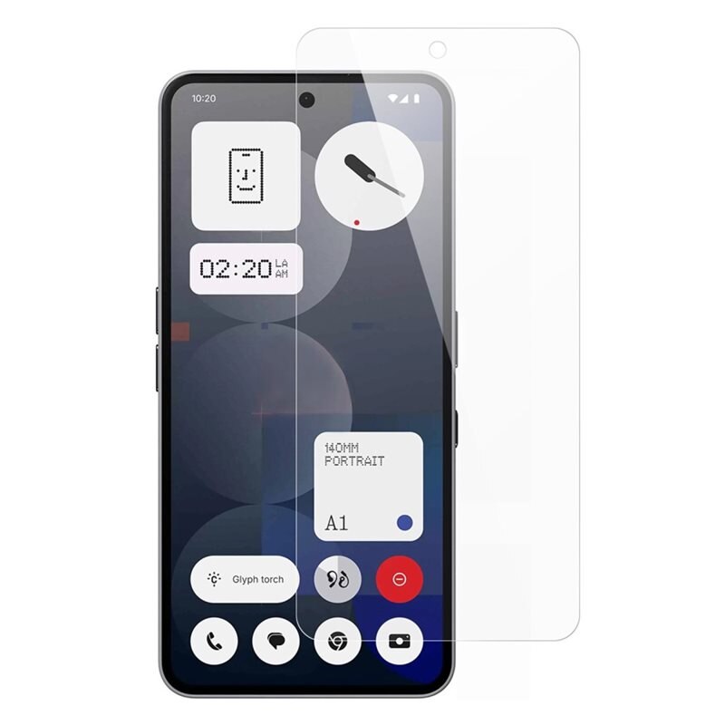 Nothing Phone 3a Pro Skärmskydd Härdat Glas 0.3mm - Tunt skärmskydd i tåligt härdat glas