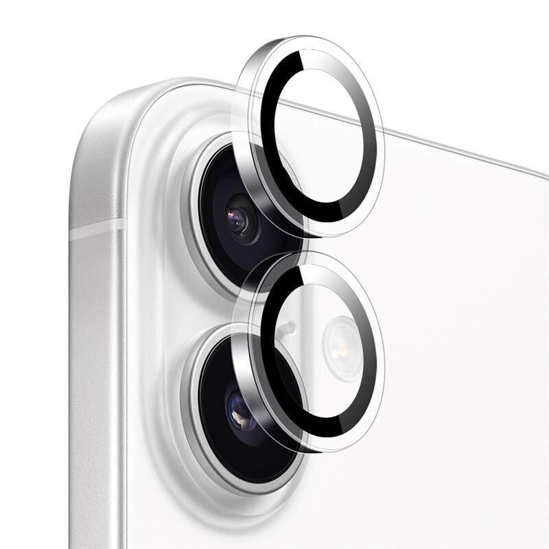 NORTHJO Linsskydd Härdat Glas iPhone 16 Genomskinlig