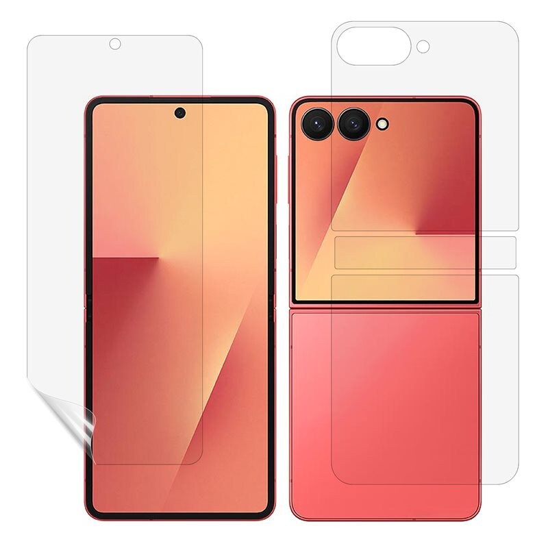 Heltäckande Skyddsfilm Inner + Ytterskärm Samsung Galaxy Z Flip 7