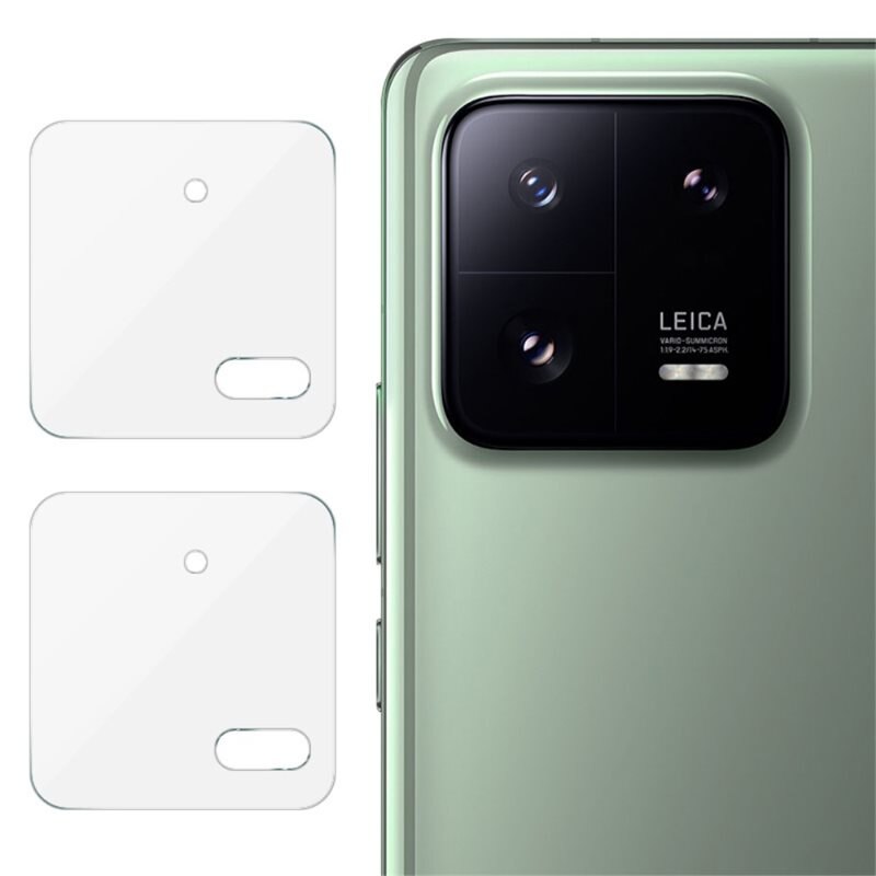 Imak 2-pack Härdat Glas Linsskydd Xiaomi 13 Pro Genomskinlig - Kameraskydd