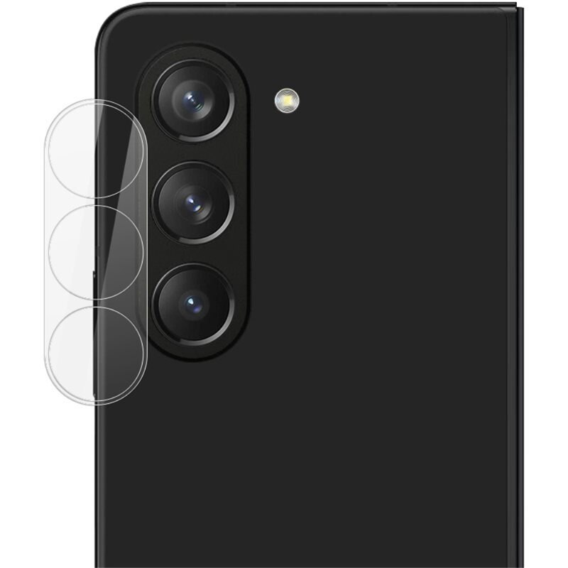 Imak Härdat Glas 0.2mm Linsskydd Samsung Galaxy Z Fold 5 Genomskinlig - Kameraskydd