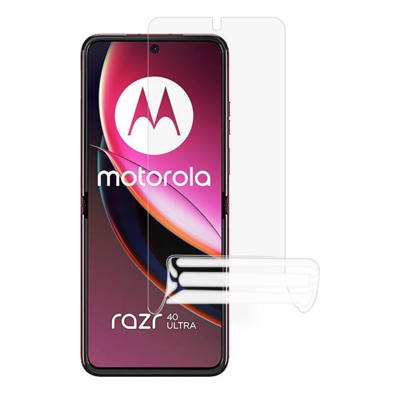 Skärmskydd Motorola Razr 40 Ultra - Smidigt skärmskydd - Undvik repor och skador på skärmen