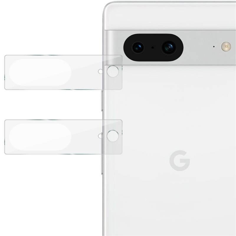 Imak 2-pack Härdat Glas Kameraskydd Google Pixel 8 transparent