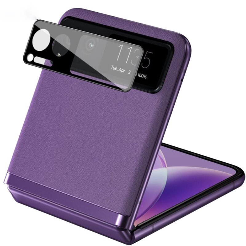 Imak Härdat Glas 0.2mm Linsskydd Motorola Razr 40 Svart - Kameraskydd