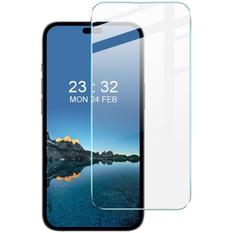 Imak Härdat Glas Skärmskydd iPhone 15 Pro Max - Skärmskydd i härdat glas - Enkel installation