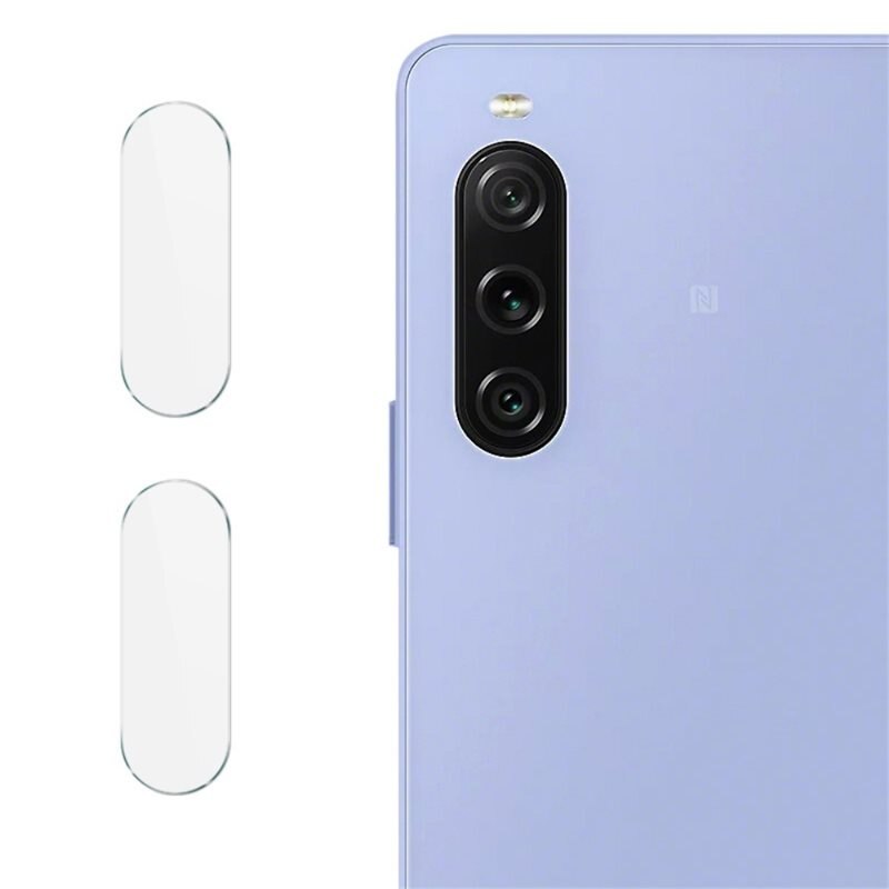 Imak 2-pack Härdat Glas Linsskydd Sony Xperia 10 V transparent - Kameraskydd