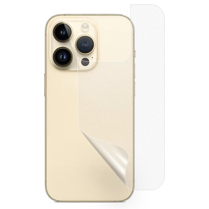 Skyddsfilm Baksida iPhone 15 Pro - Skydda även baksidan