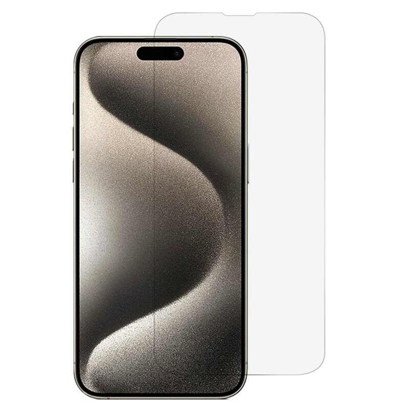 iPhone 16 Skärmskydd Härdat Glas 0.3mm - Tunt skärmskydd i tåligt härdat glas