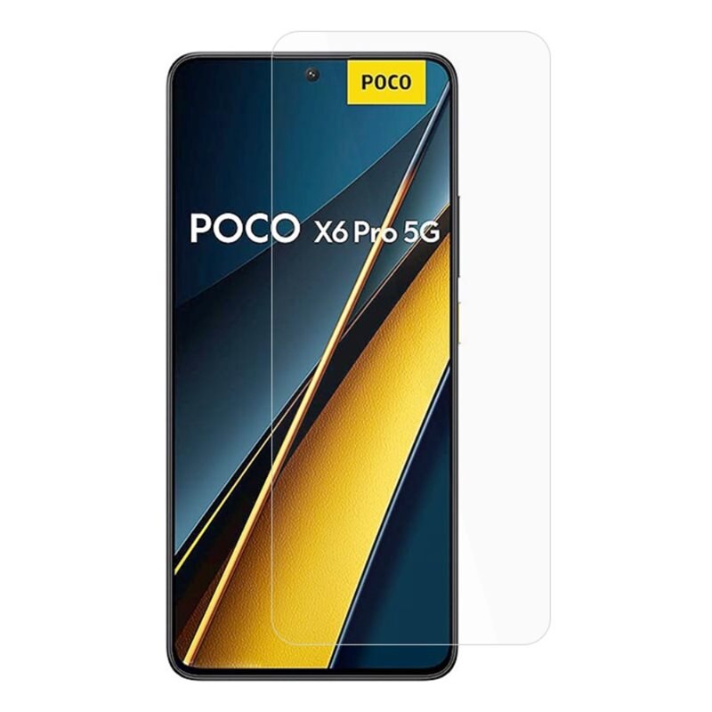 Xiaomi Poco X6 Pro Skärmskydd Härdat Glas 0.3mm - Tunt skärmskydd i tåligt härdat glas