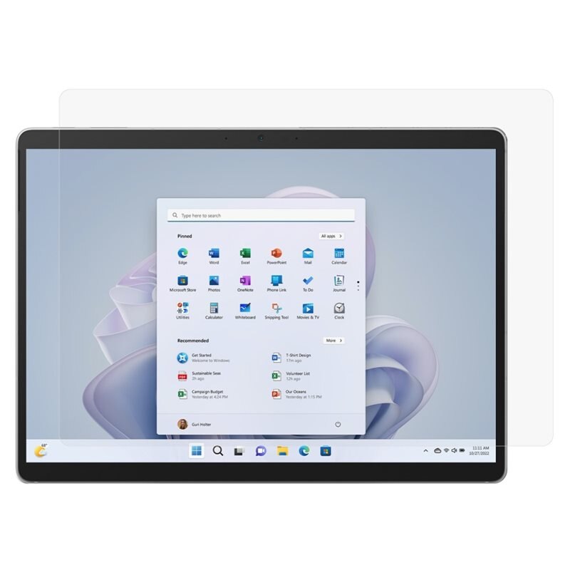 Härdat Glas 0.3mm Skärmskydd Microsoft Surface Pro 10 - Skydda skärmen från repor och slitage - Enkel montering