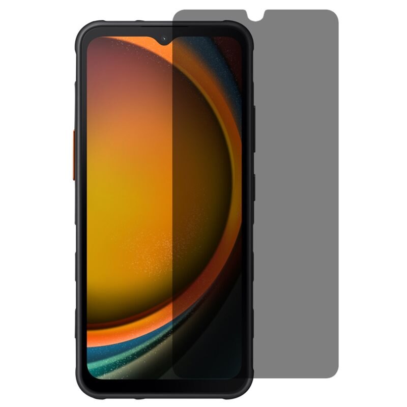 Privacy Härdat Glas Skärmskydd Samsung Galaxy Xcover 7 Pro - Skärmskydd med sekretessfilter - Skydda din integritet