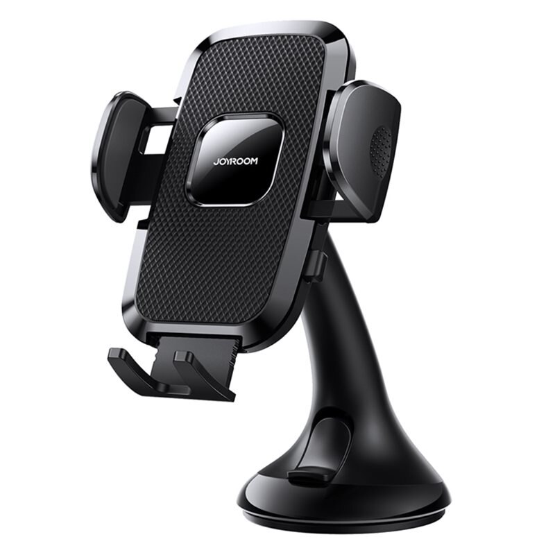 Joyroom JR-ZS259 Windshield/Dashboard Mechanical Car Phone Holder Black - Mobilhållare till bilen