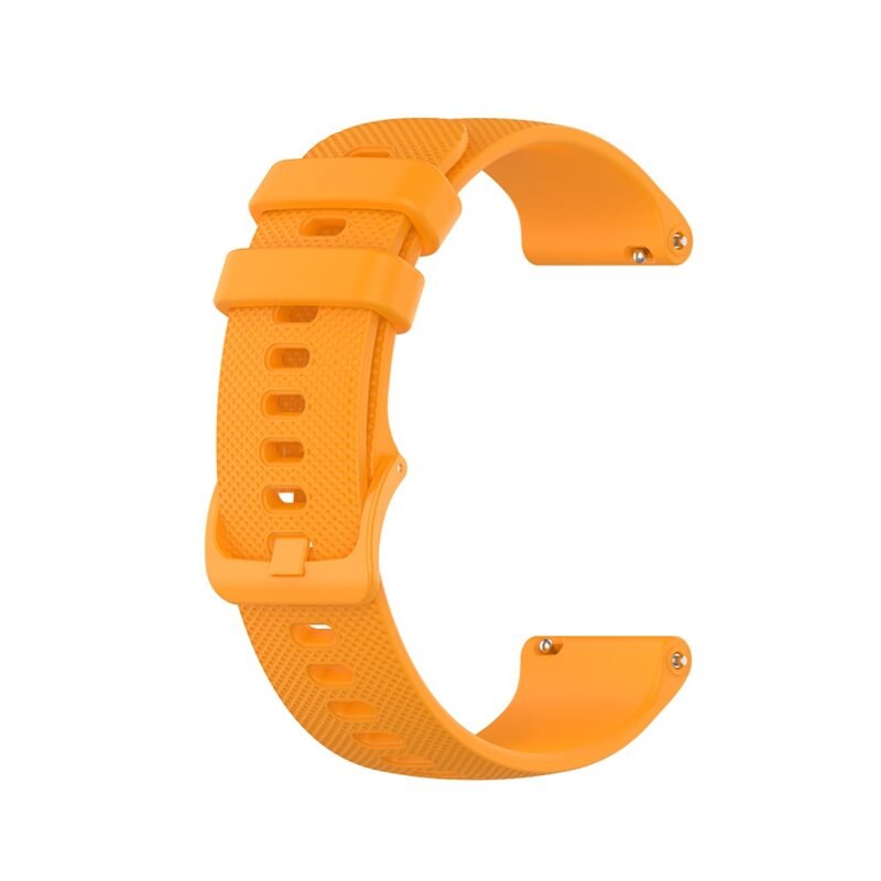 Silikonarmband Garmin Venu 3s Orange - Sportigt armband perfekt för träningen