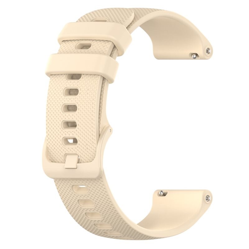 Silikonarmband Garmin Vivomove 3s Beige - Sportigt armband perfekt för träningen