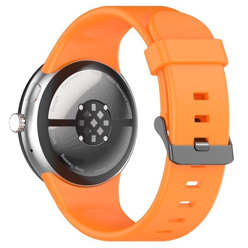 Silikonarmband Google Pixel Watch 3 45mm Orange - Sportigt armband perfekt för träningen