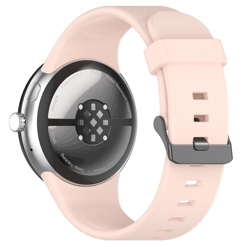Silikonarmband Google Pixel Watch 3 45mm Rosa - Sportigt armband perfekt för träningen