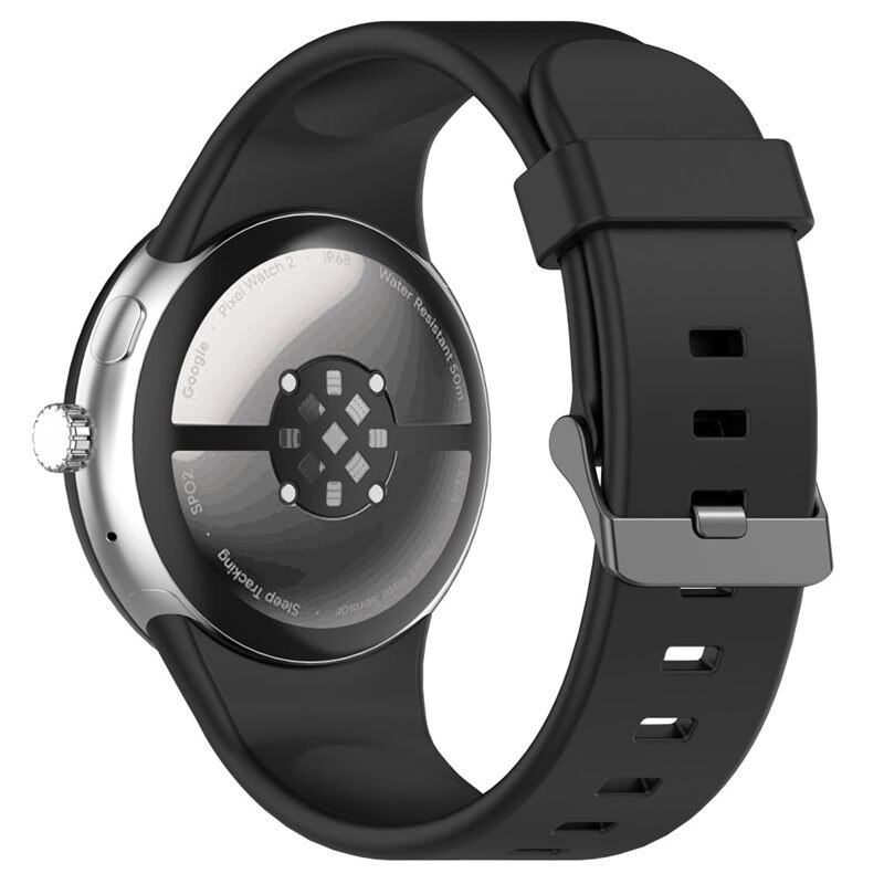 Silikonarmband Google Pixel Watch 3 45mm Grå - Sportigt armband perfekt för träningen