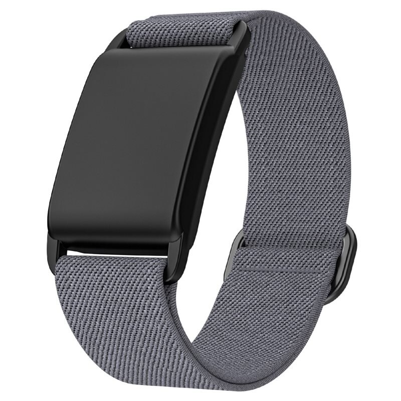 Elastiskt Nylonarmband Whoop 4.0 Mörkgrå - Armband i skön och ventilerande nylon