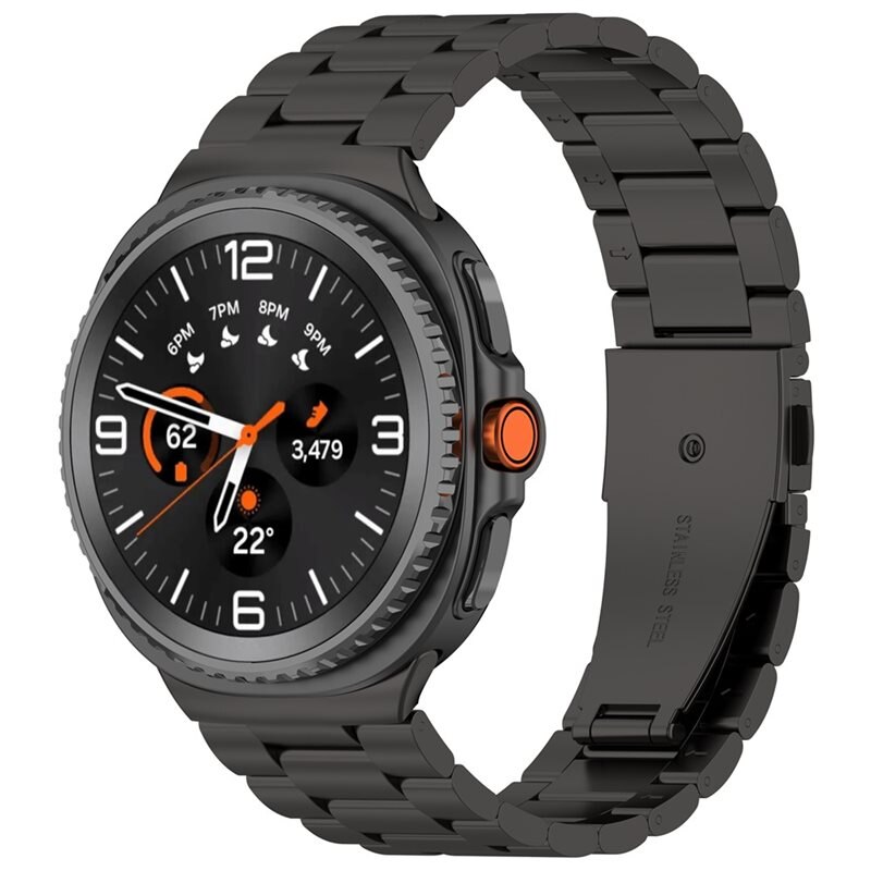 Metallarmband Samsung Galaxy Watch 8 44mm Svart - Armband i lyxig och stilren design
