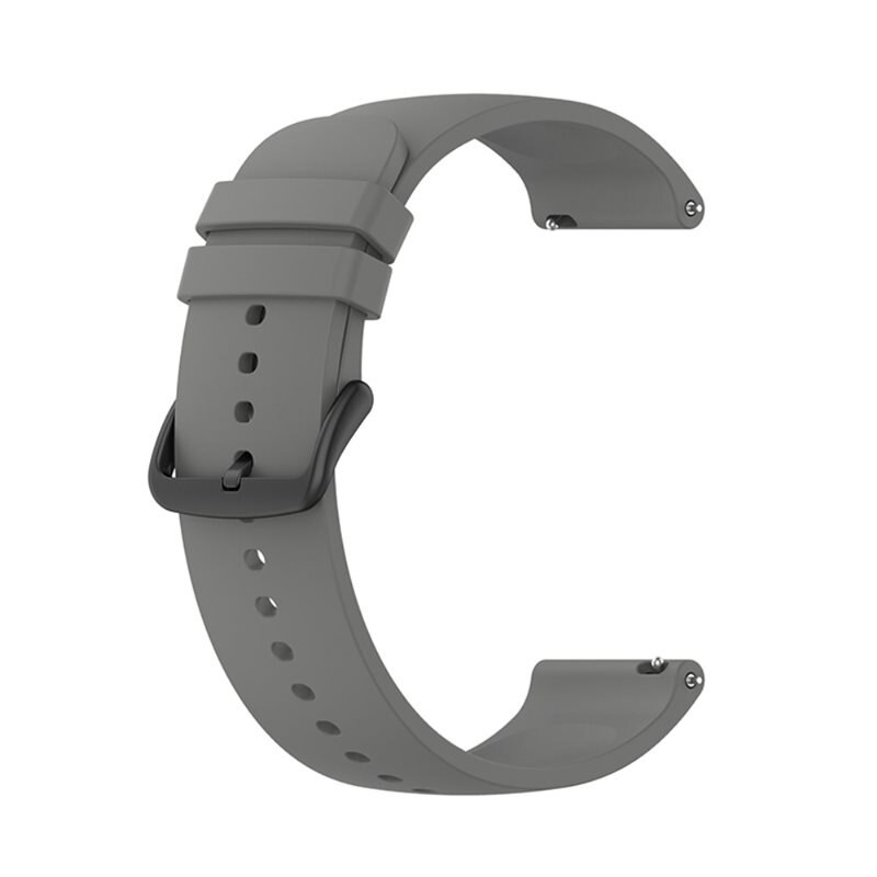 Silikonarmband OnePlus Watch 2 Grå - Sportigt armband perfekt för träningen