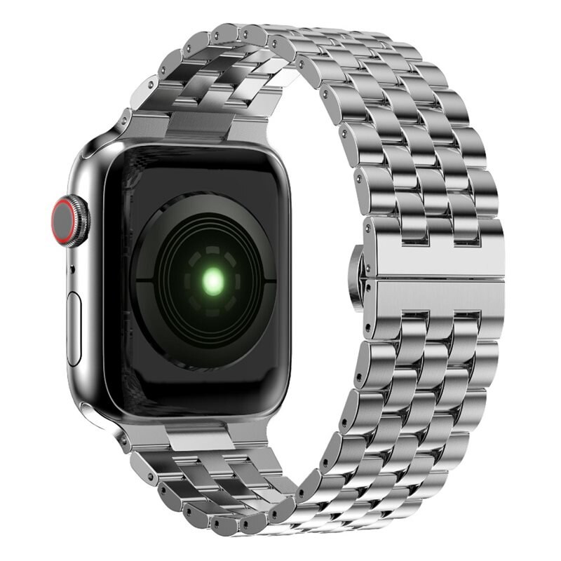 Business Metallarmband Apple Watch Ultra 2 49mm silver - Stilrent och lyxigt armband