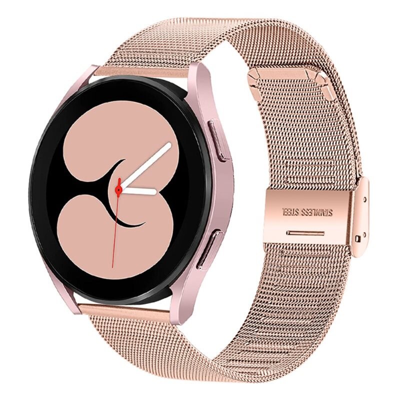 Metallarmband Samsung Galaxy Watch 5 40mm Rose Guld - Snyggt armband i lyxig design