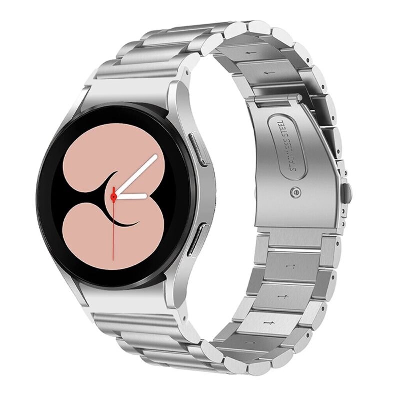 Full Fit Metallarmband Samsung Galaxy Watch 4 40mm silver - Lyxigt och stilrent armband